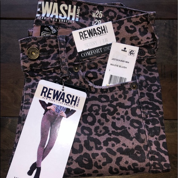 Rewash Mid Rise Skinny Jeans - Picture 5 of 11